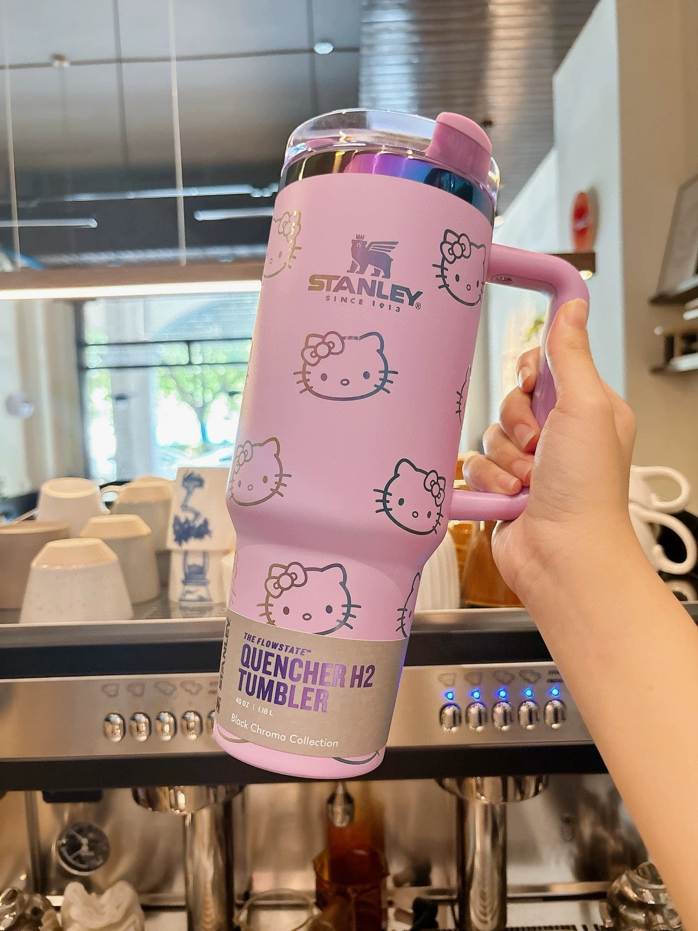 Light Pink Kitty Stnley Cup