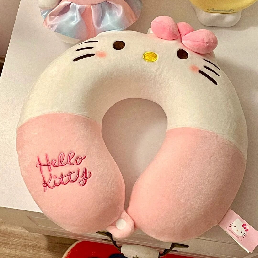 Kitty classic neck pillow