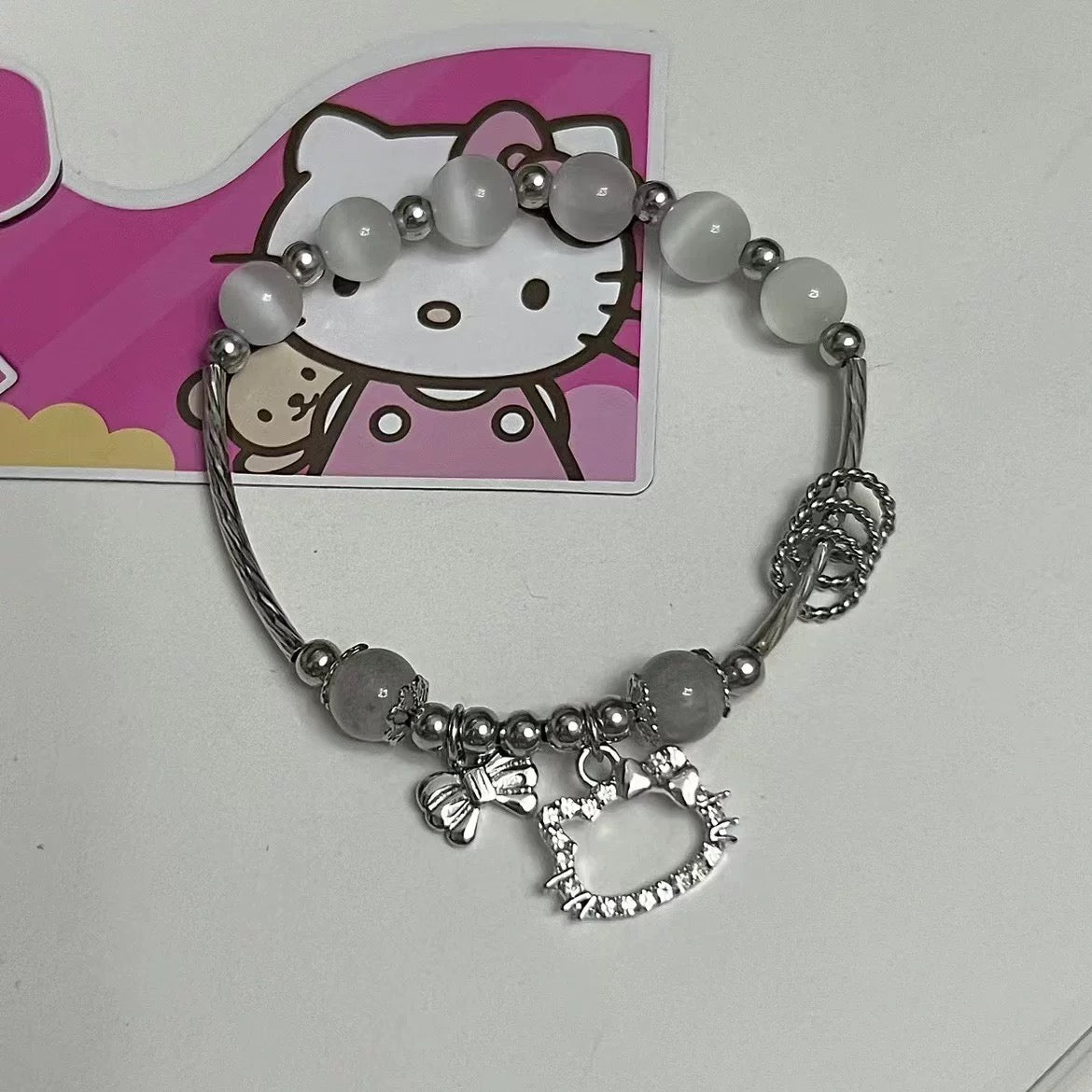 Kitty Luna Charm Bracelet