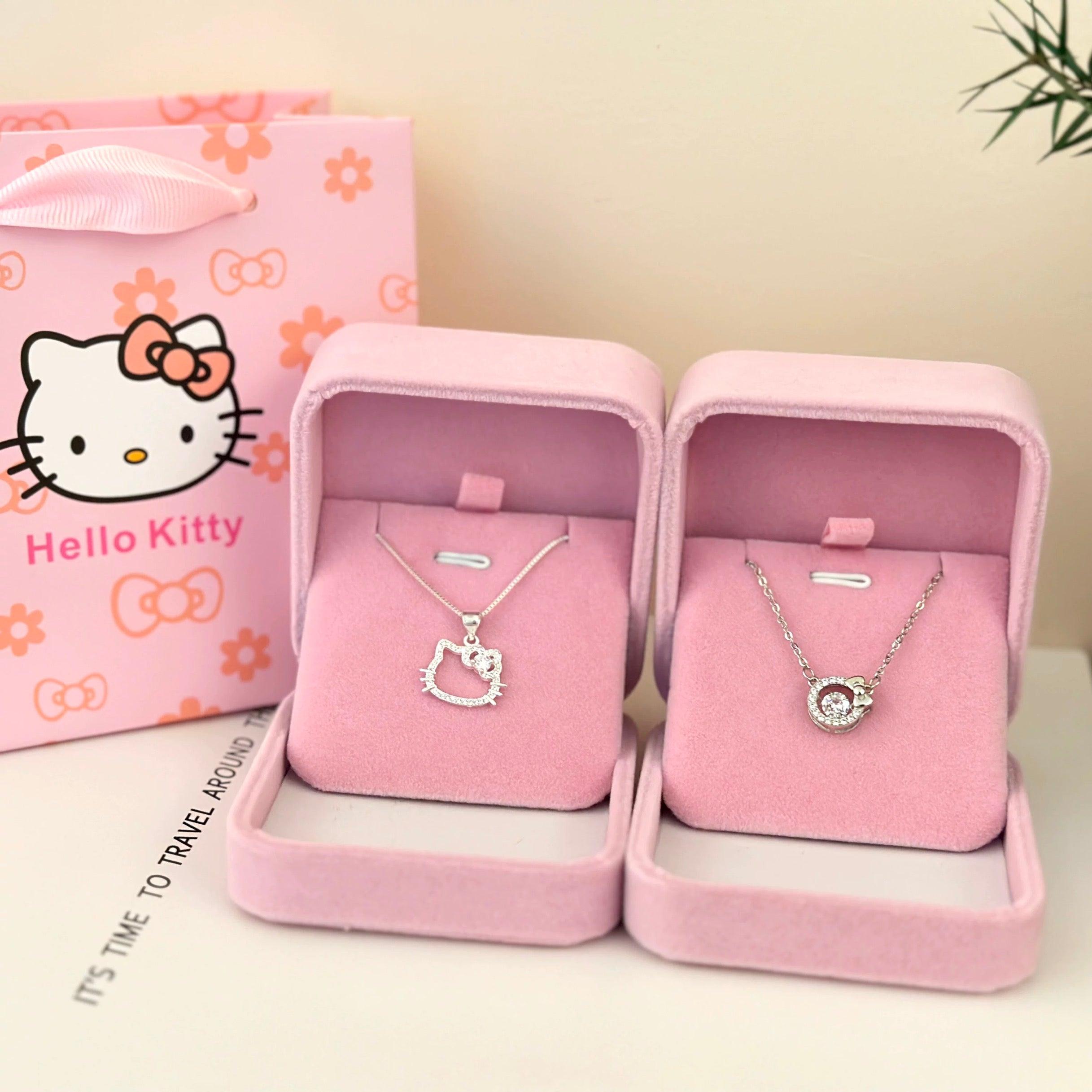 Sparkle Kitty Crystal Pendant