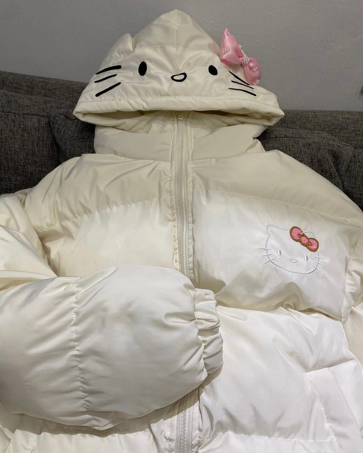 H-Kitty Puffer Jacket