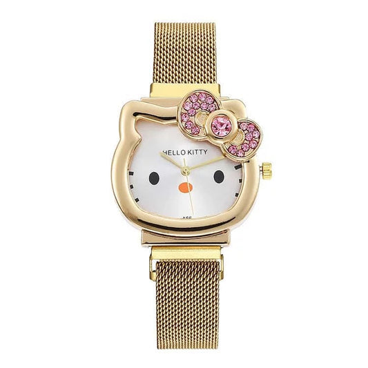 Timeless Gold Kitty Watch