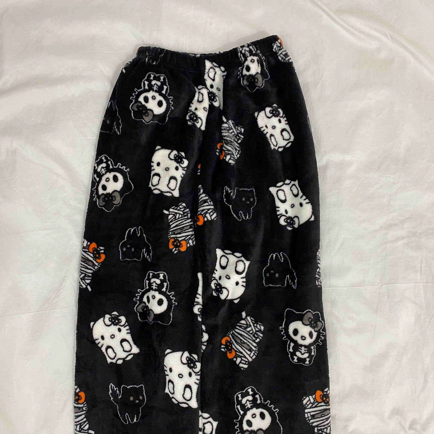 Black hallow-kitty pyjama Pants