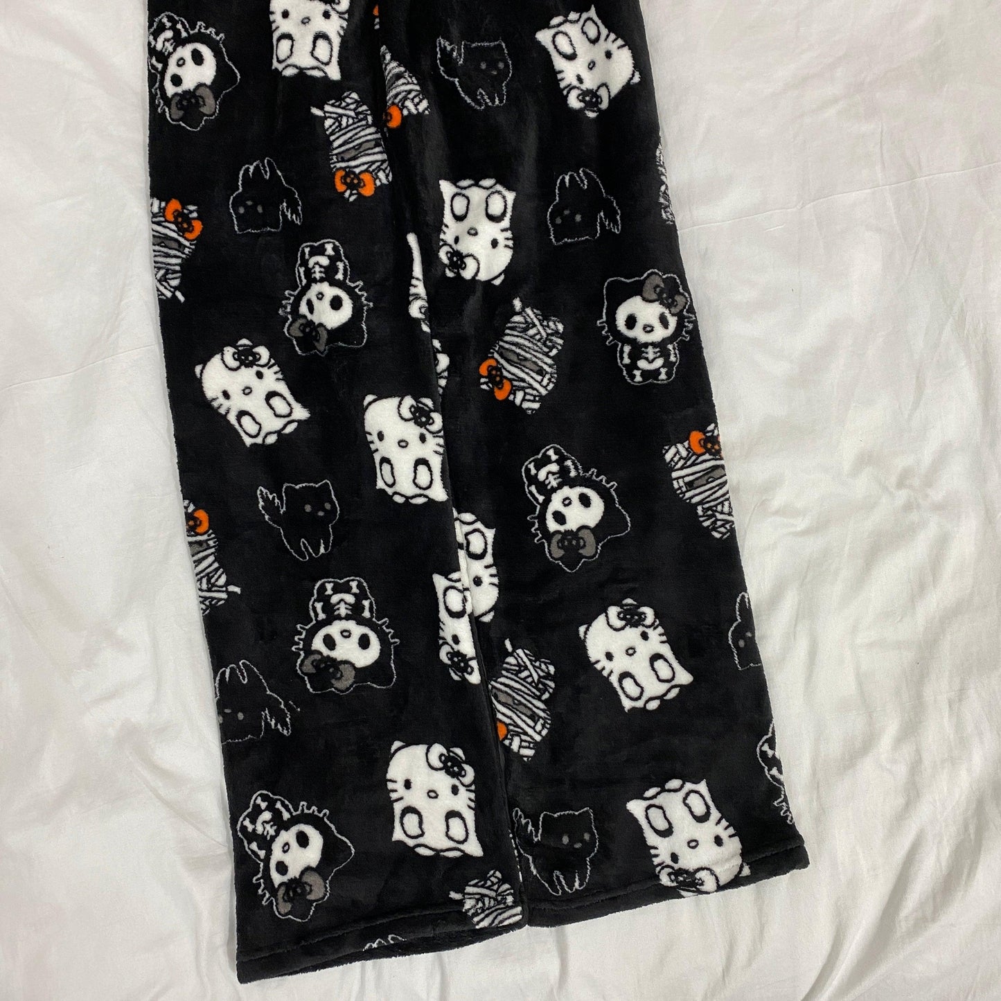 Black hallow-kitty pyjama Pants