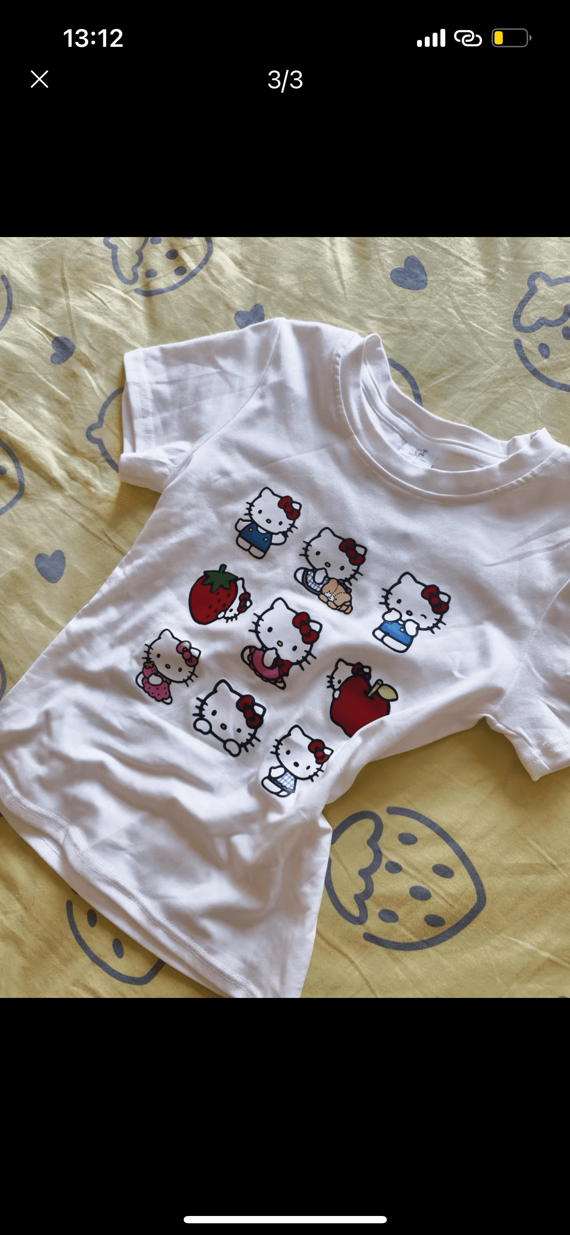 Kitty Expressions Crop Top Tee