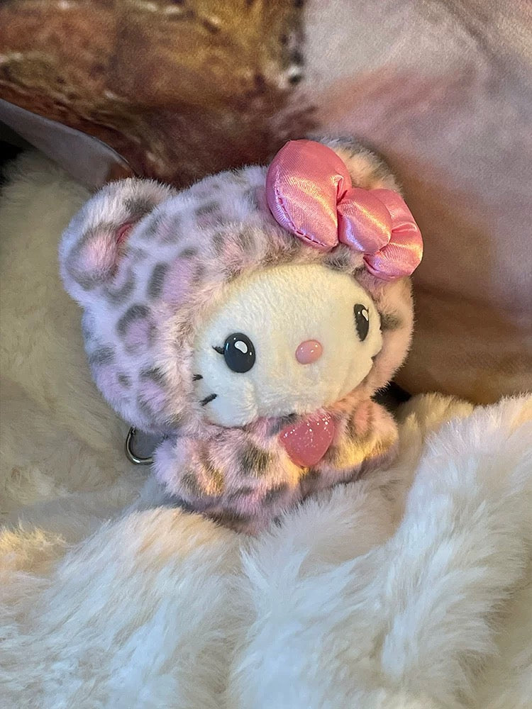 Pink Kitty Cutesy plushie Keychain