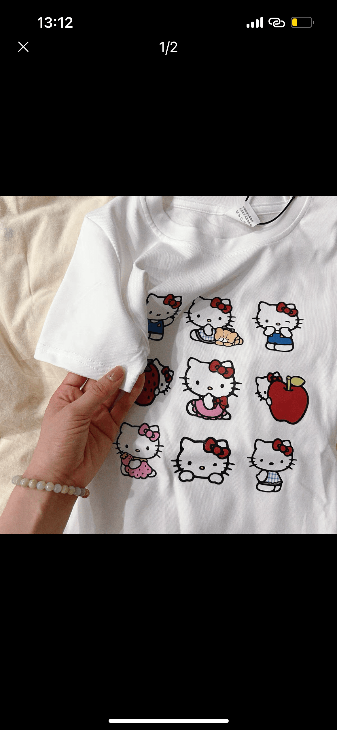 Kitty Expressions Crop Top Tee