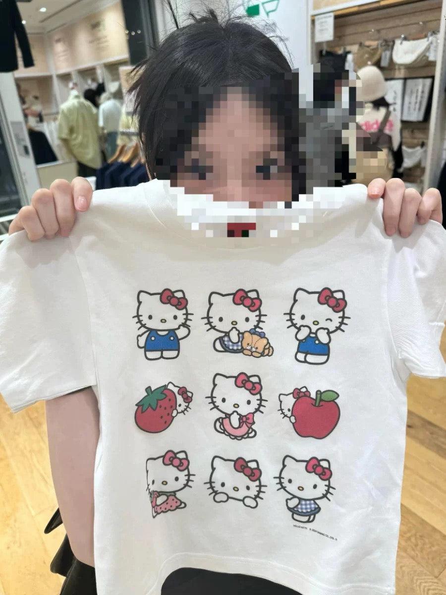 Kitty Expressions Crop Top Tee