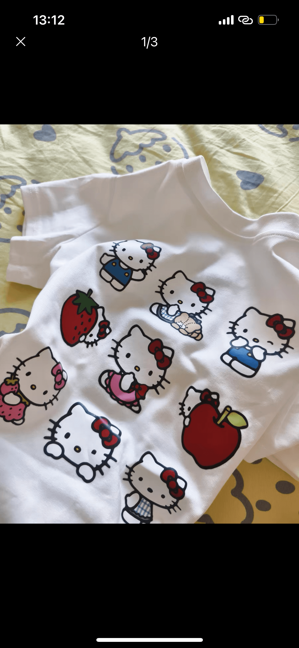 Kitty Expressions Crop Top Tee