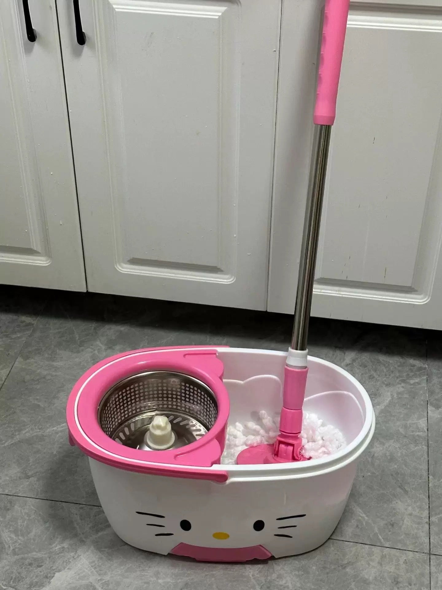 Kitty Mopping Set