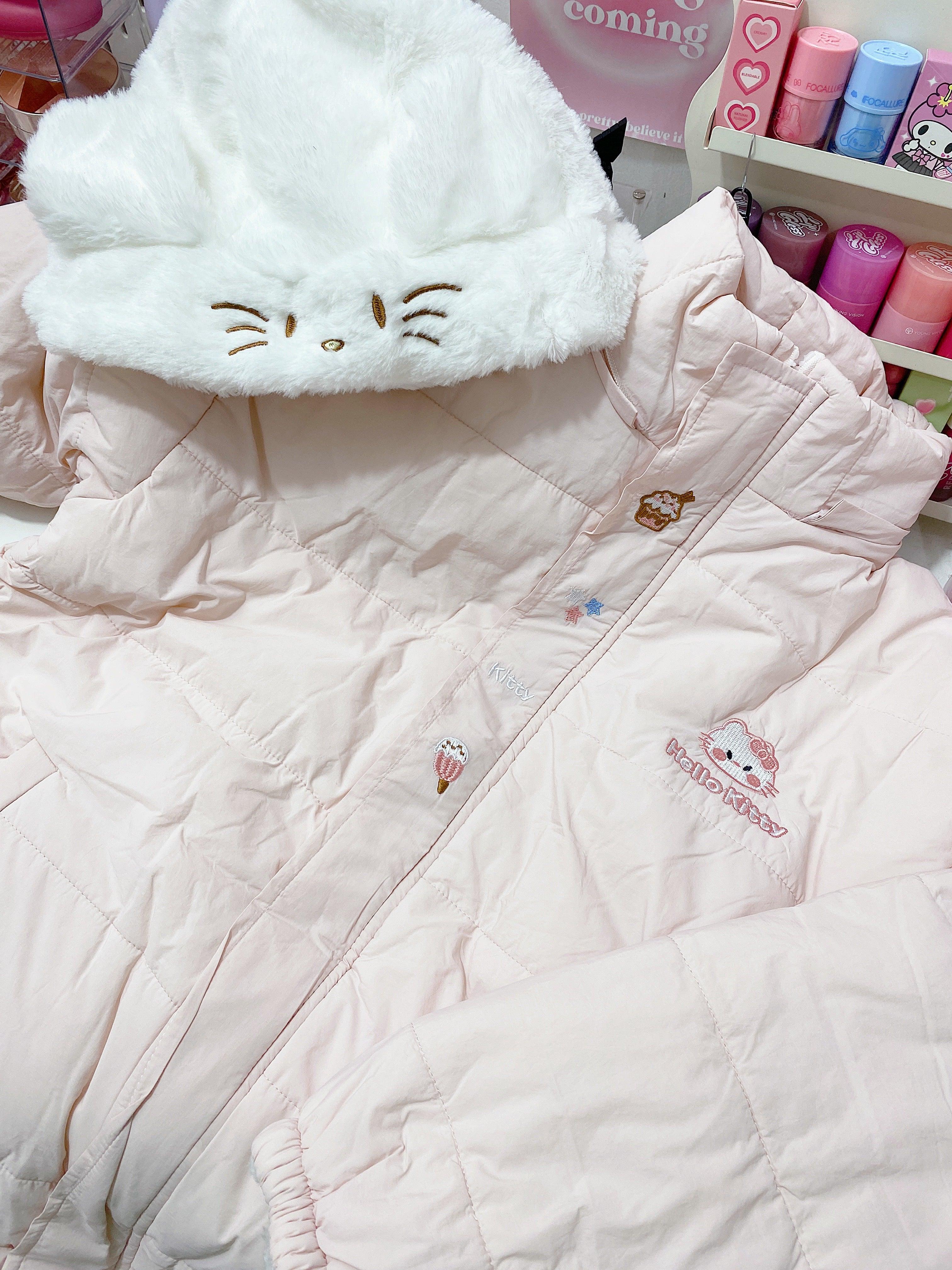 Pink Reversible Kitty Jacket