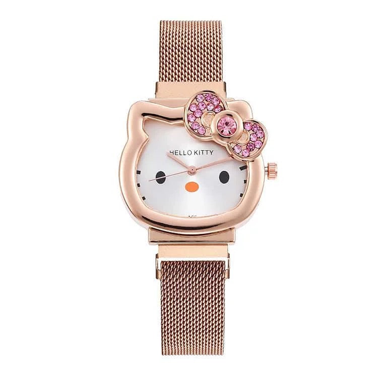 Timeless Rose Gold Kitty Watch