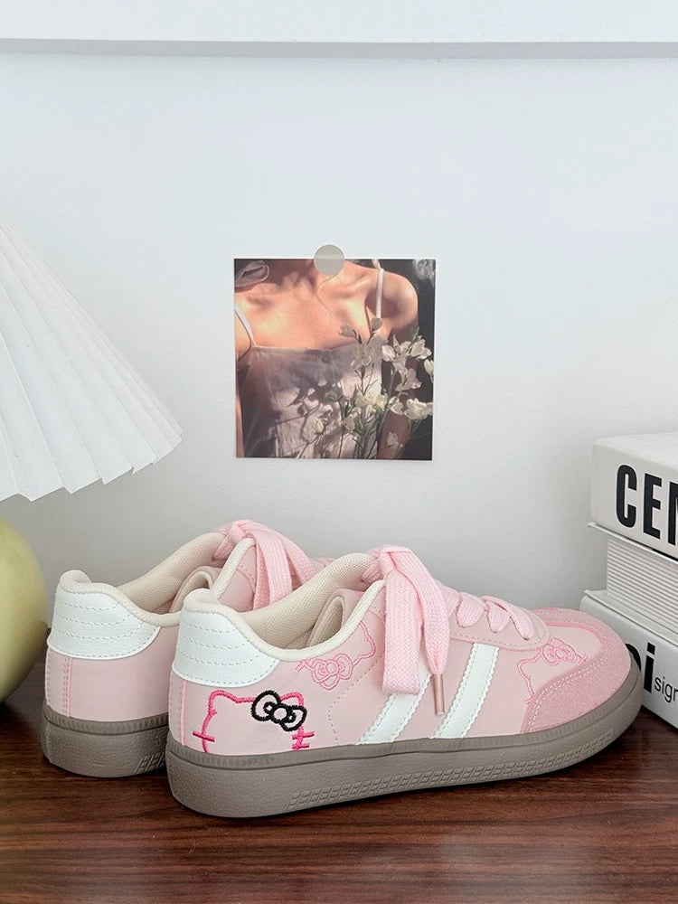 Pink blush kitty kicks