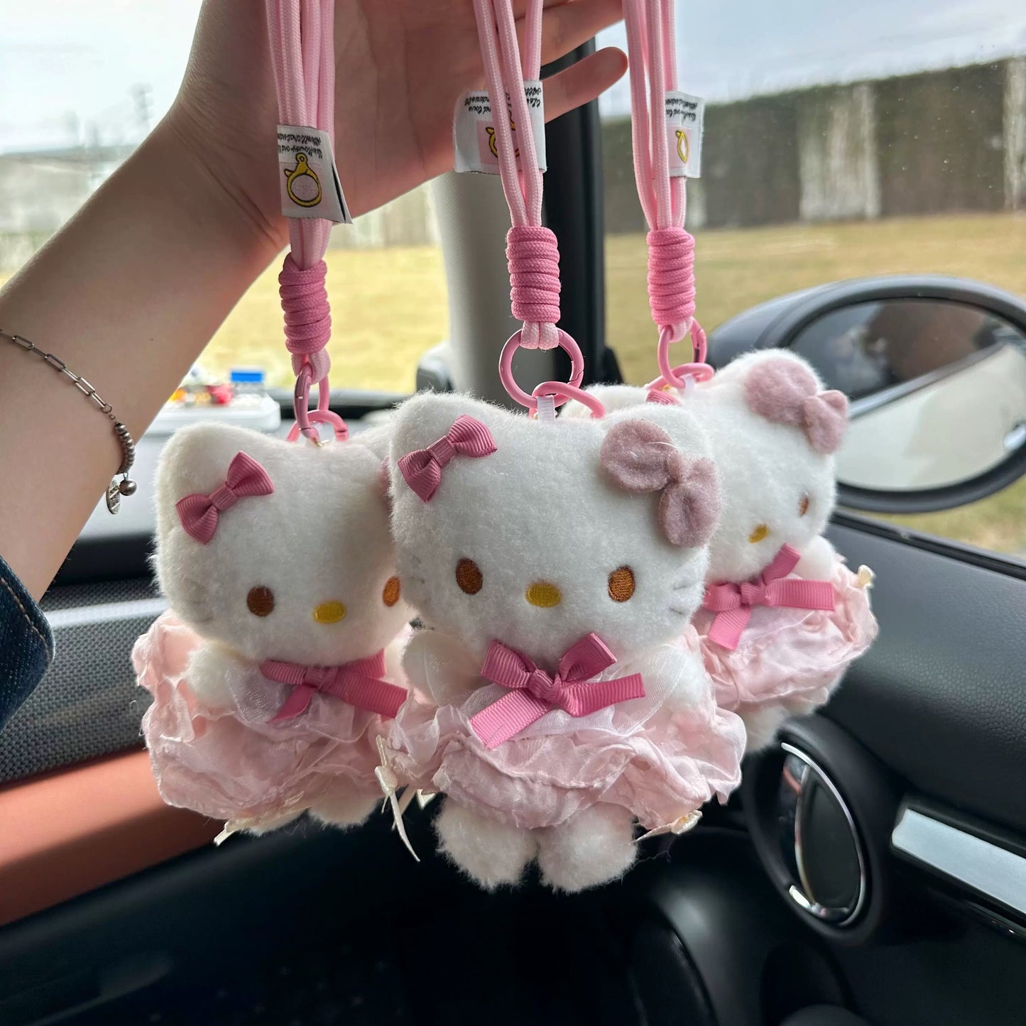 Kitty Ballet Plushie Keychain