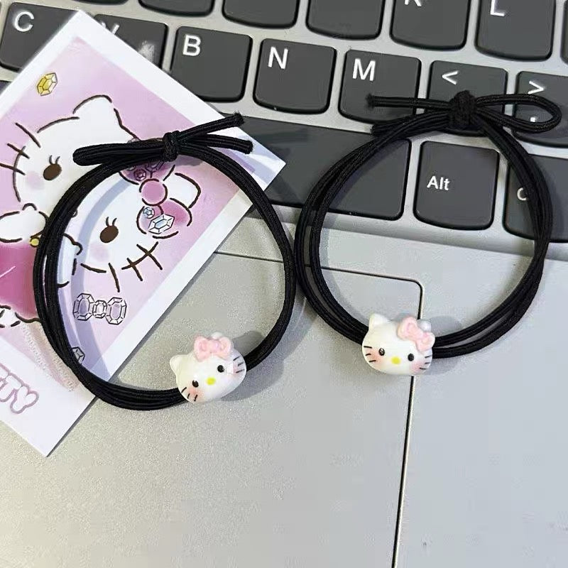 Black Kitty Hair Tie