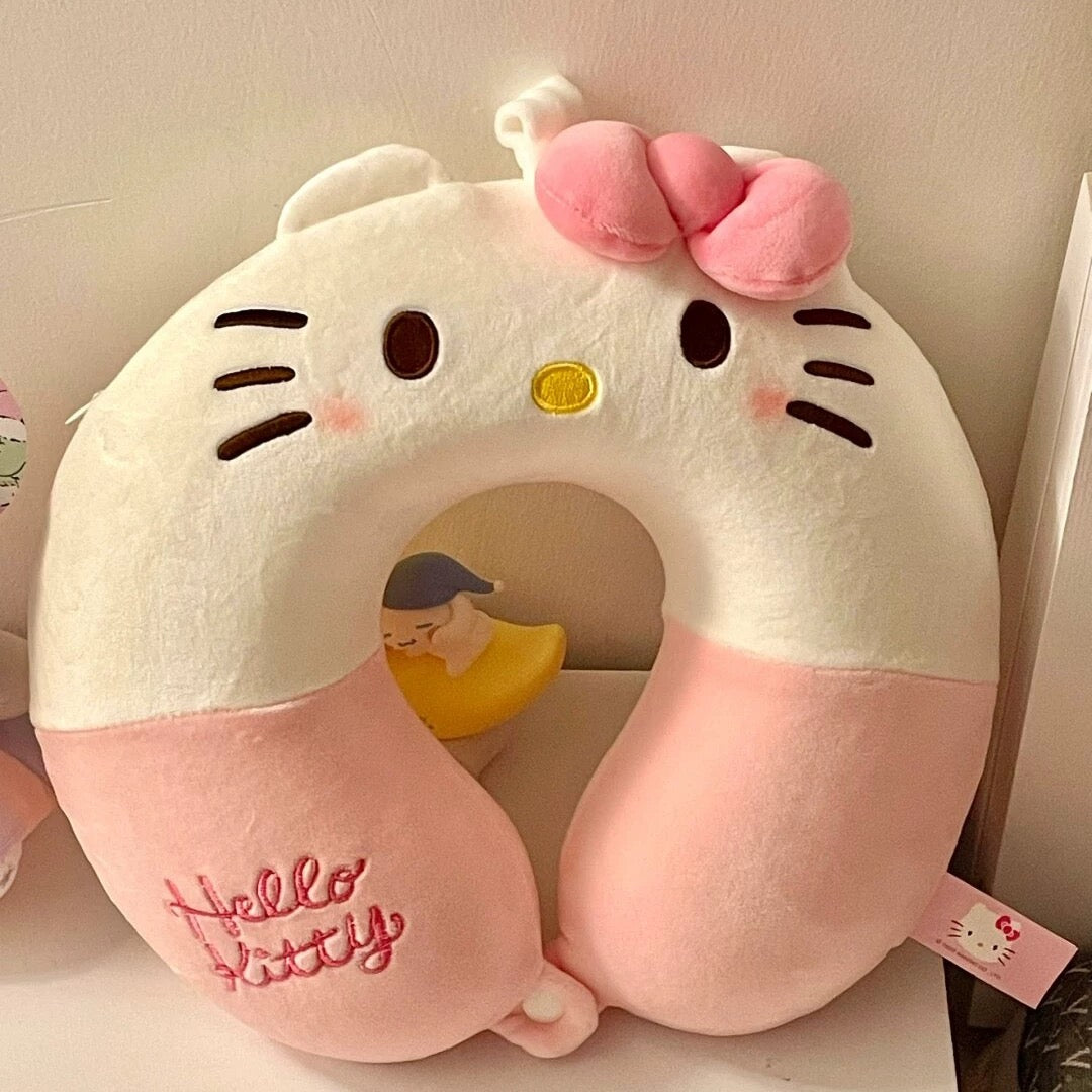 Kitty classic neck pillow