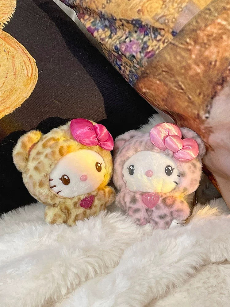 Pink Kitty Cutesy plushie Keychain