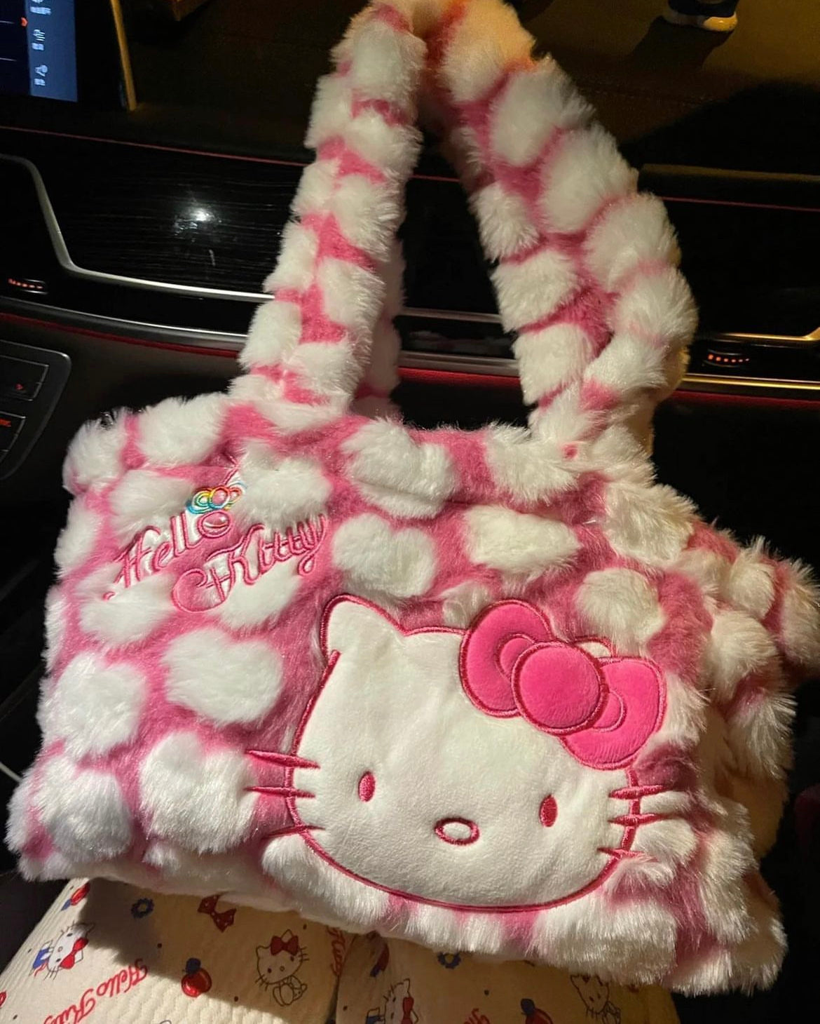 Fluff Kitty Charm Bag