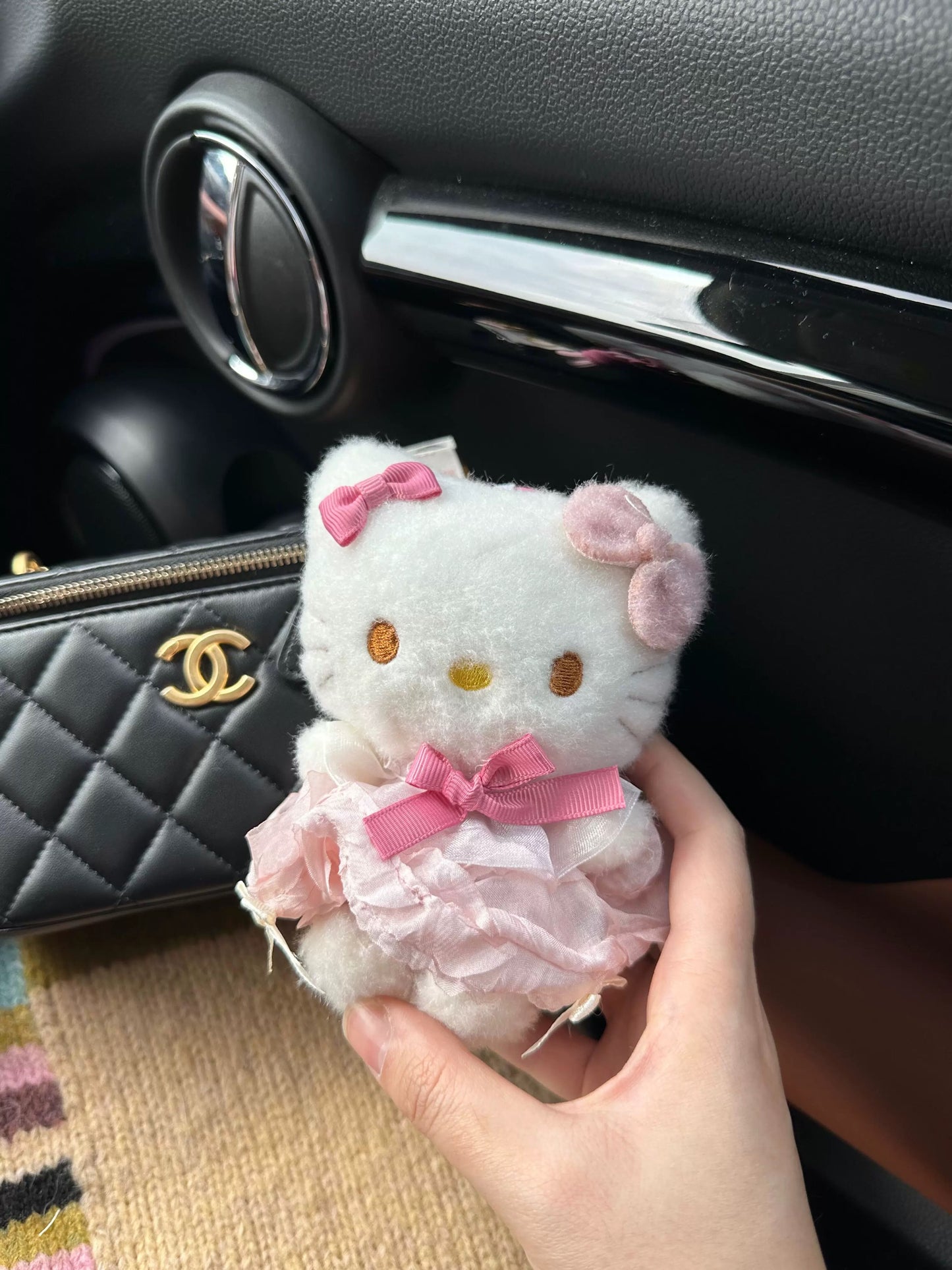 Kitty Ballet Plushie Keychain