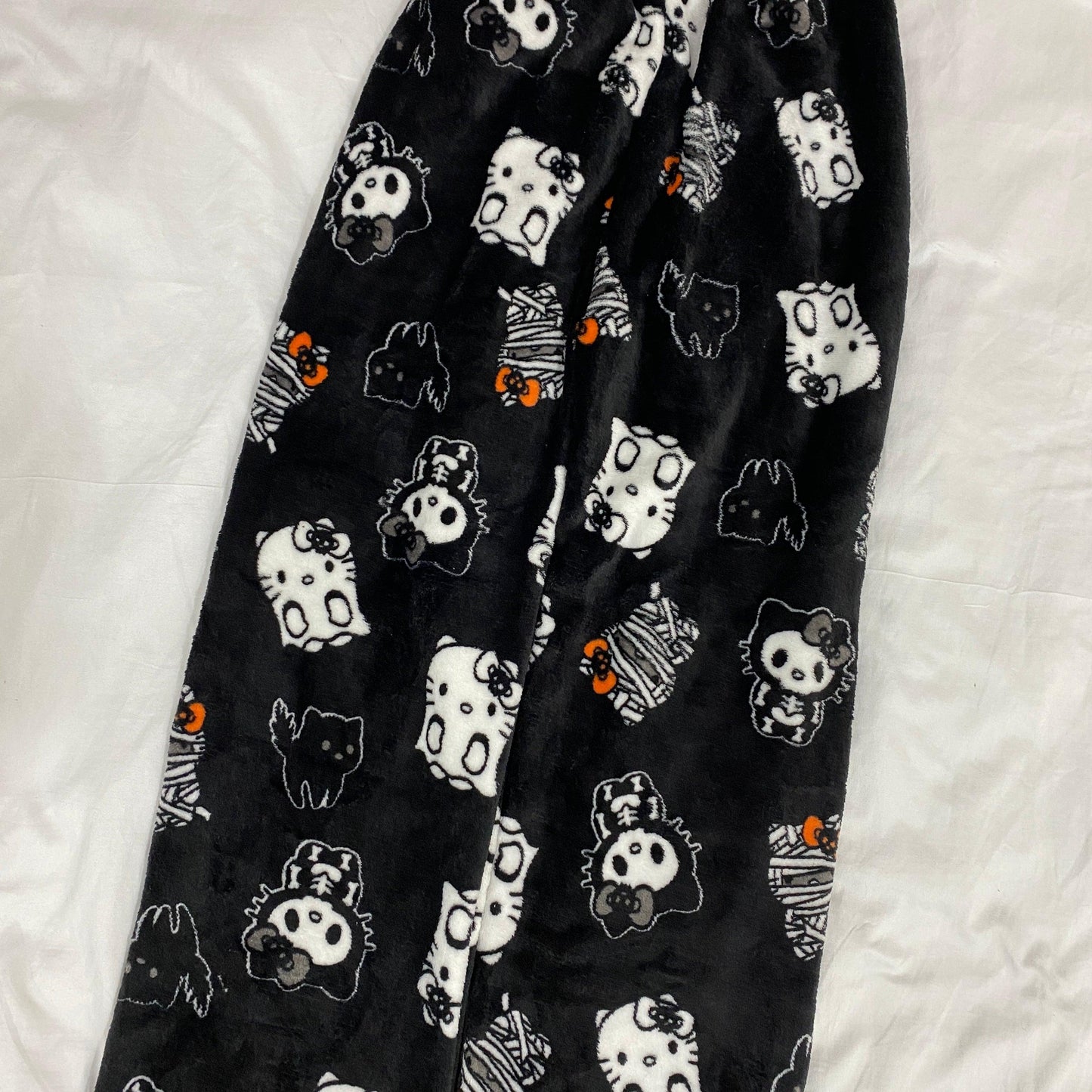 Black hallow-kitty pyjama Pants