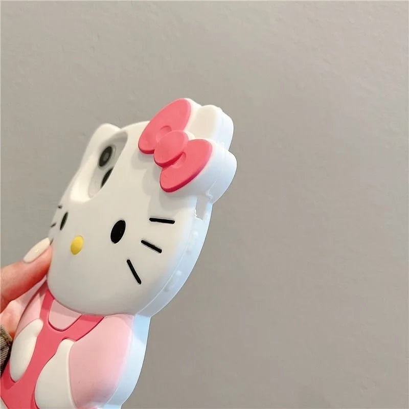 3D kitty Phone case