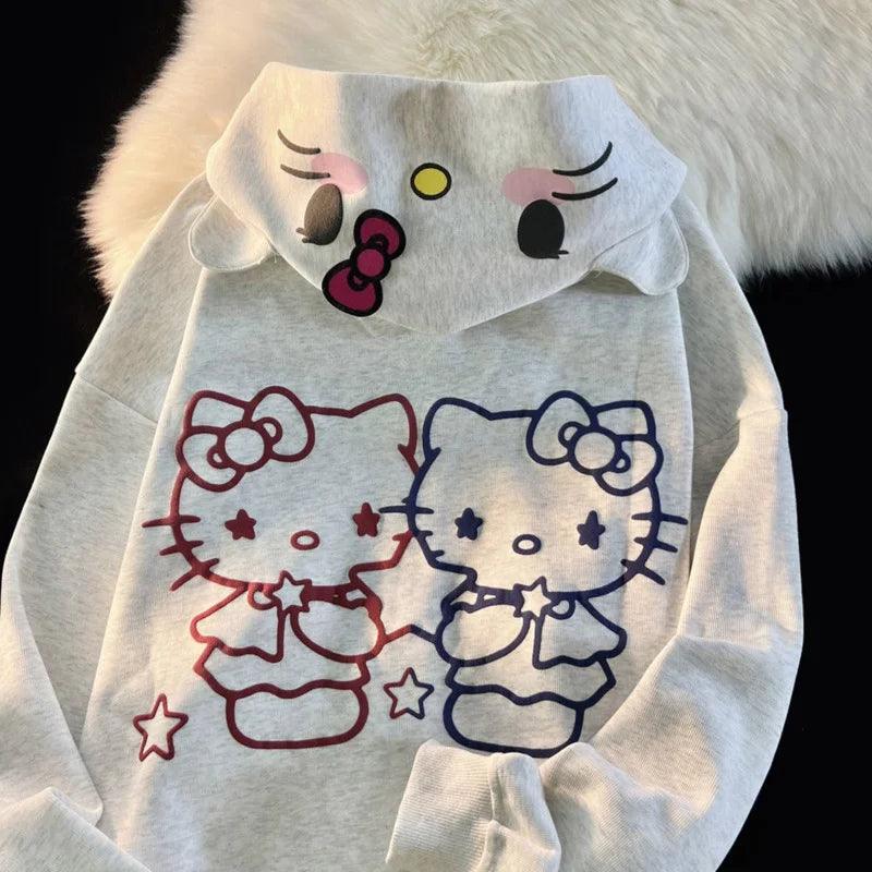 H-Kitty Twin Hoodies