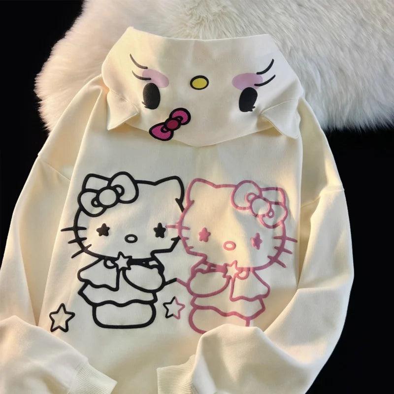 H-Kitty Twin Hoodies