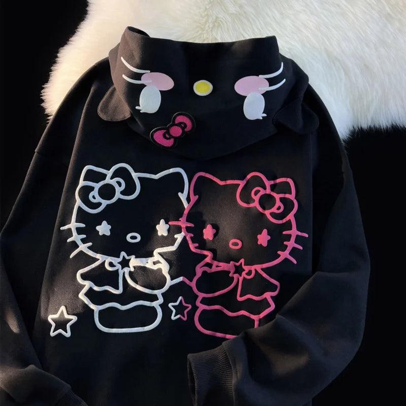 H-Kitty Twin Hoodies