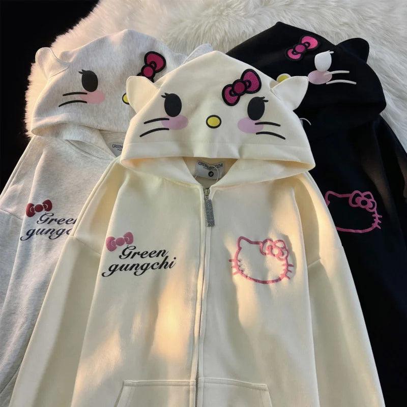 H-Kitty Twin Hoodies