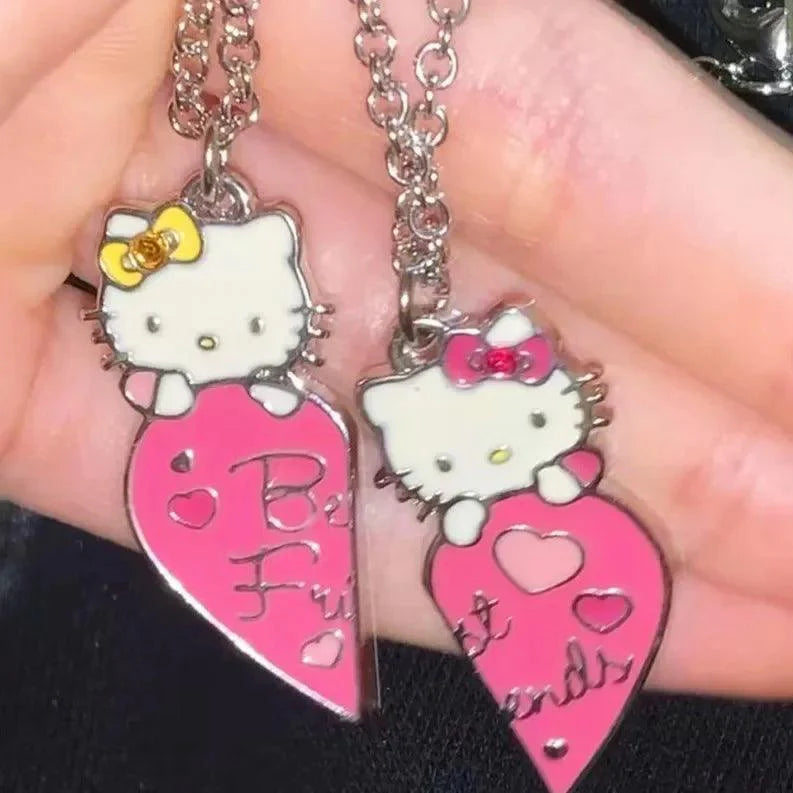 Hello Kitty Best Friends Necklace Set