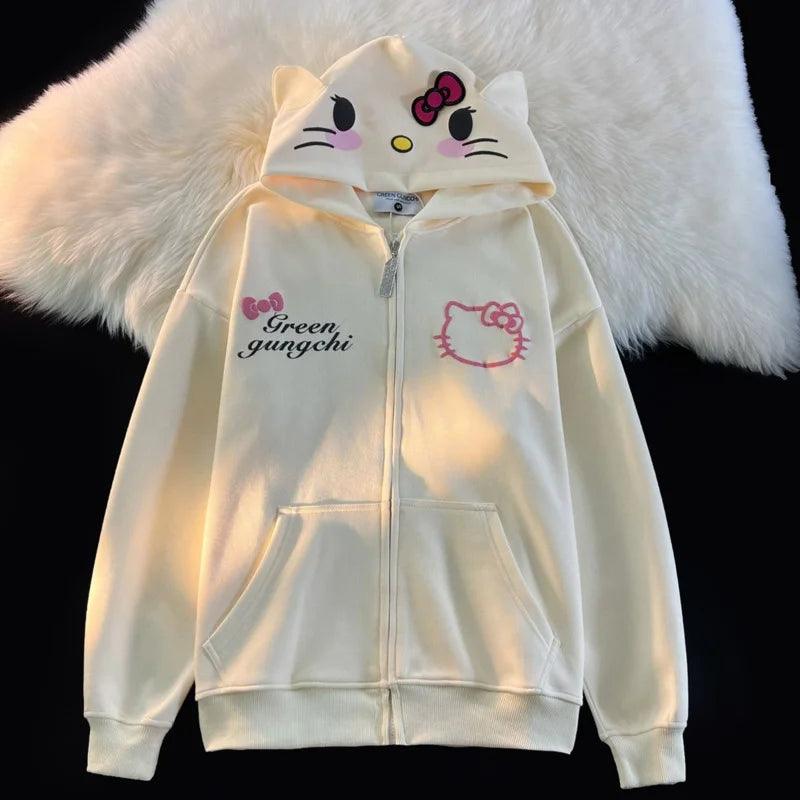 H-Kitty Twin Hoodies